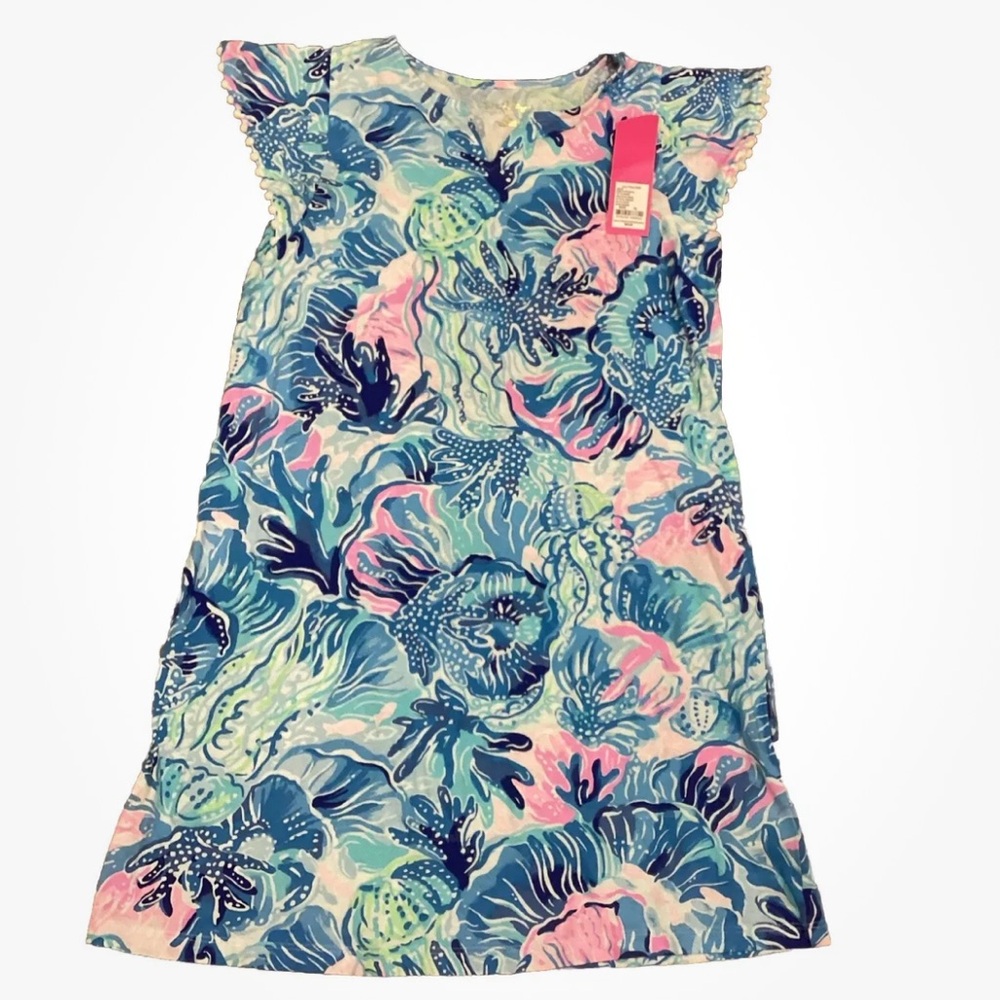 Lilly Pulitzer Girls Shade Seekers Mini Astara Dress size XL 12-14